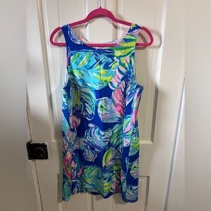 Lilly Pulitzer Jackie silk dress in Casa Del Sol size Large